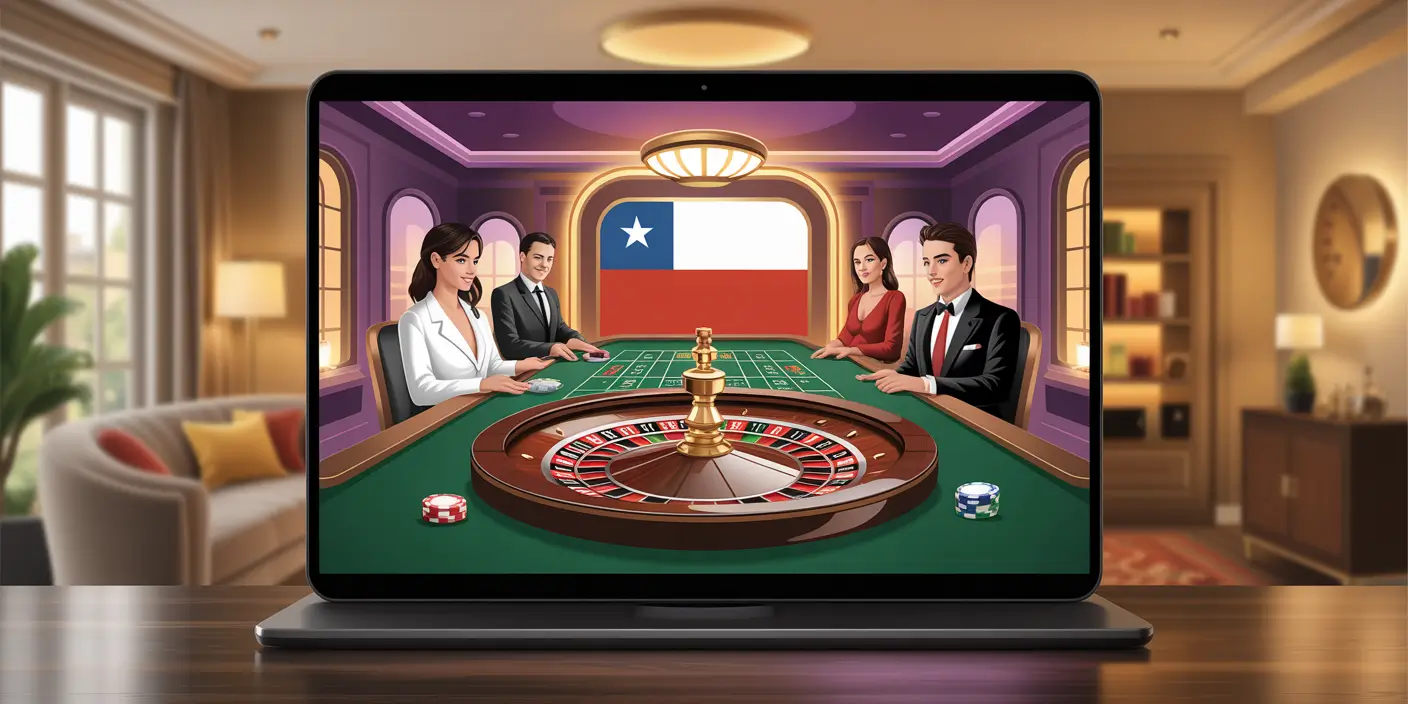 Casinos online de Chile.